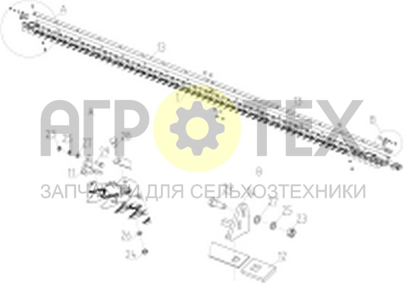 Чертеж Аппарат режущий (1401.70.02.000Ф)